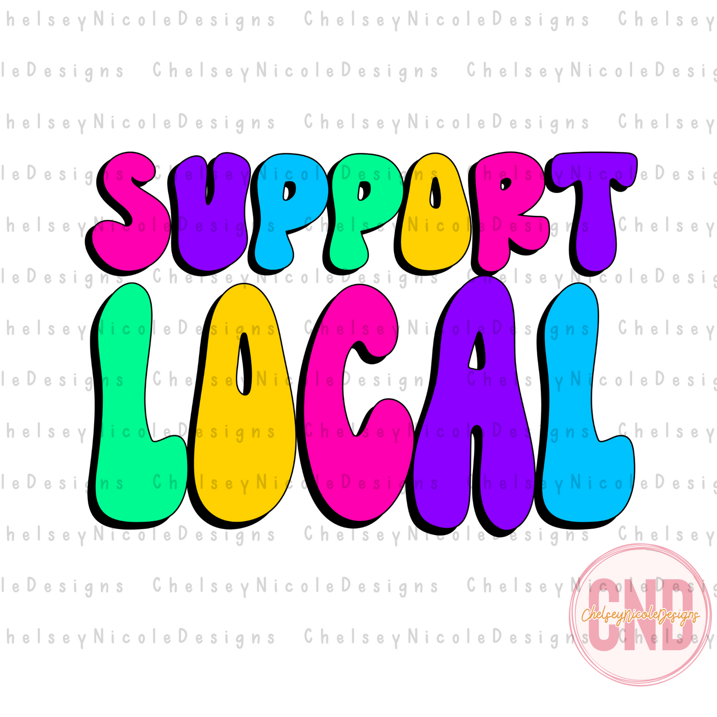 Support Local - Small Business PNG - Small Business Designs PNG