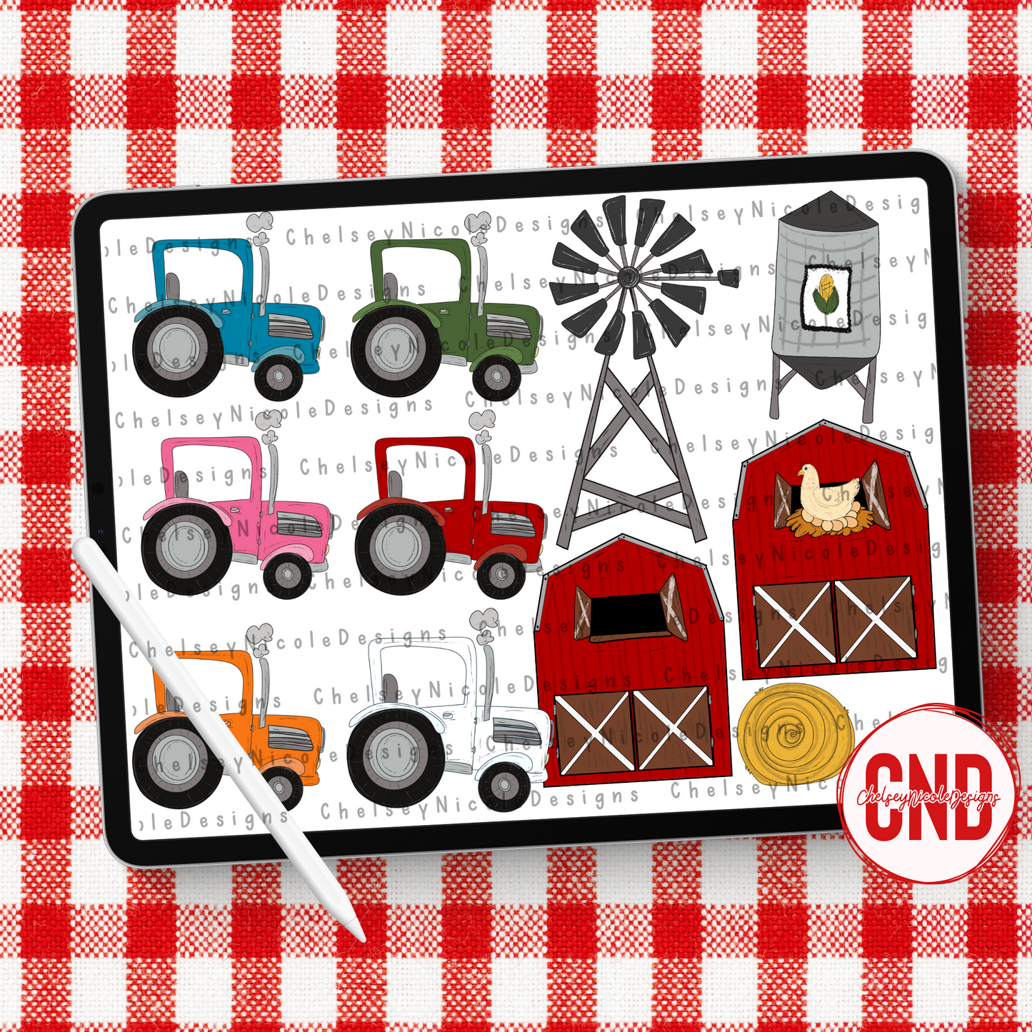 On The Farm Clipart Bundle