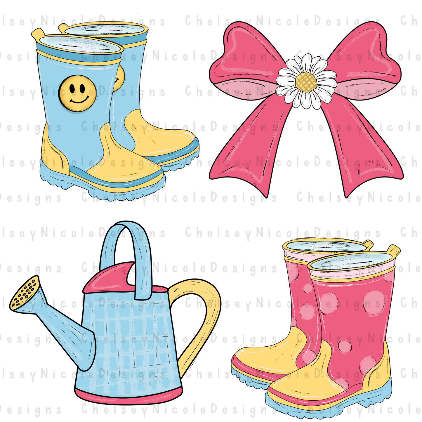 "Oh Spring" Clipart Bundle