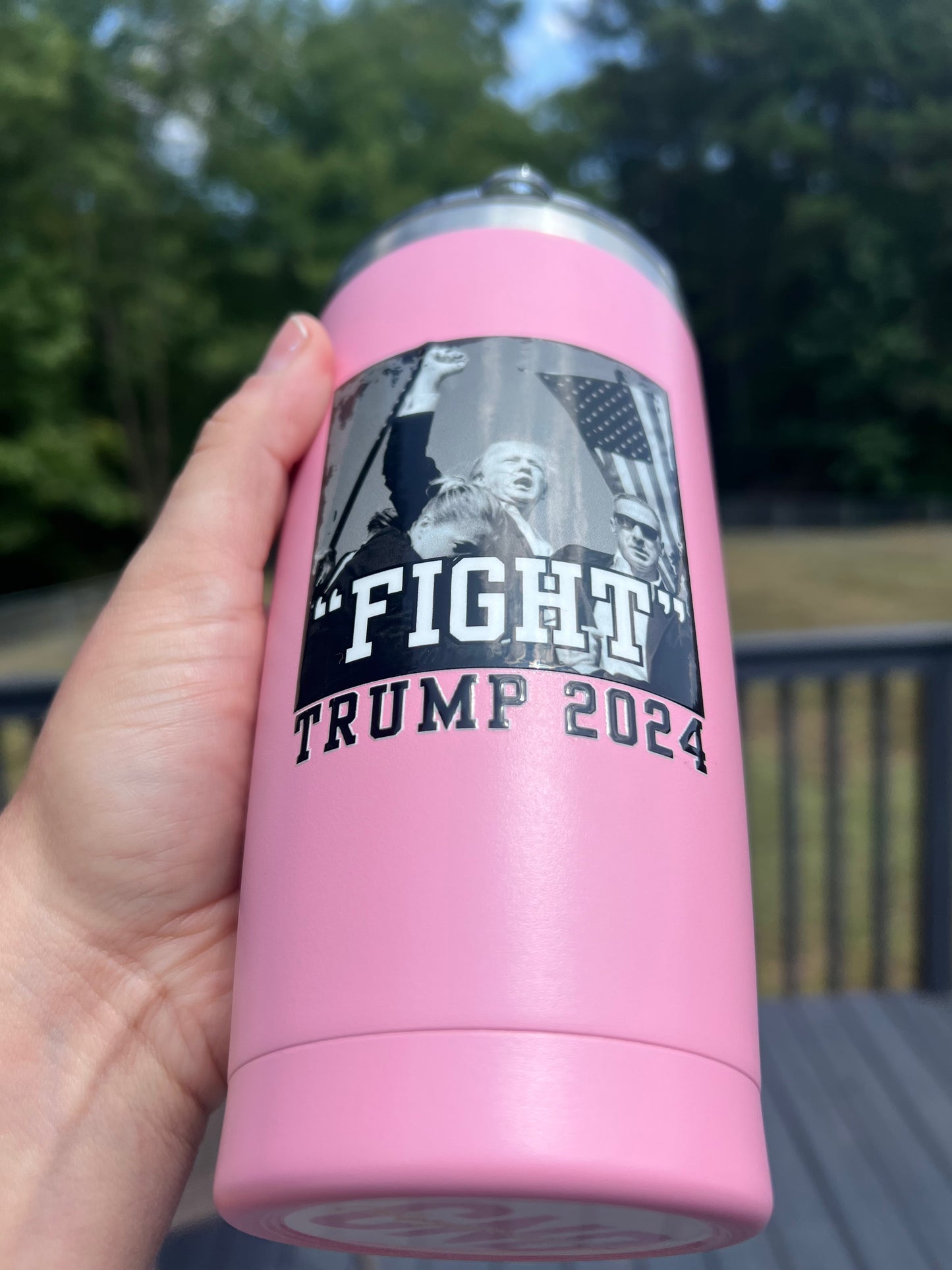 Trump UV DTF Sticker - FIGHT 2024 - MAGA