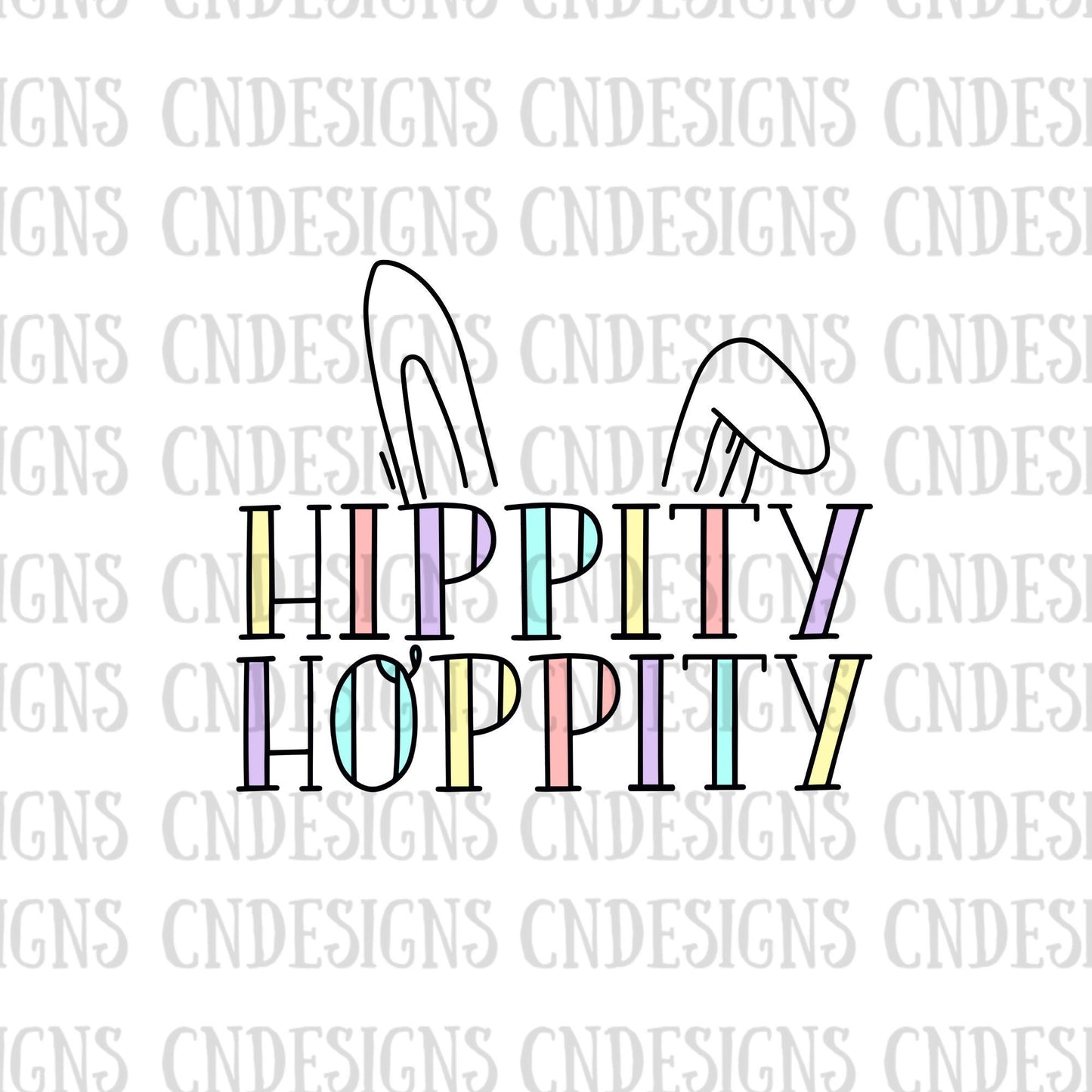 Hippity HOPPITY png | Happy Easter PNG | Doodle Easter png| Easter png | Doodle Letter PNG