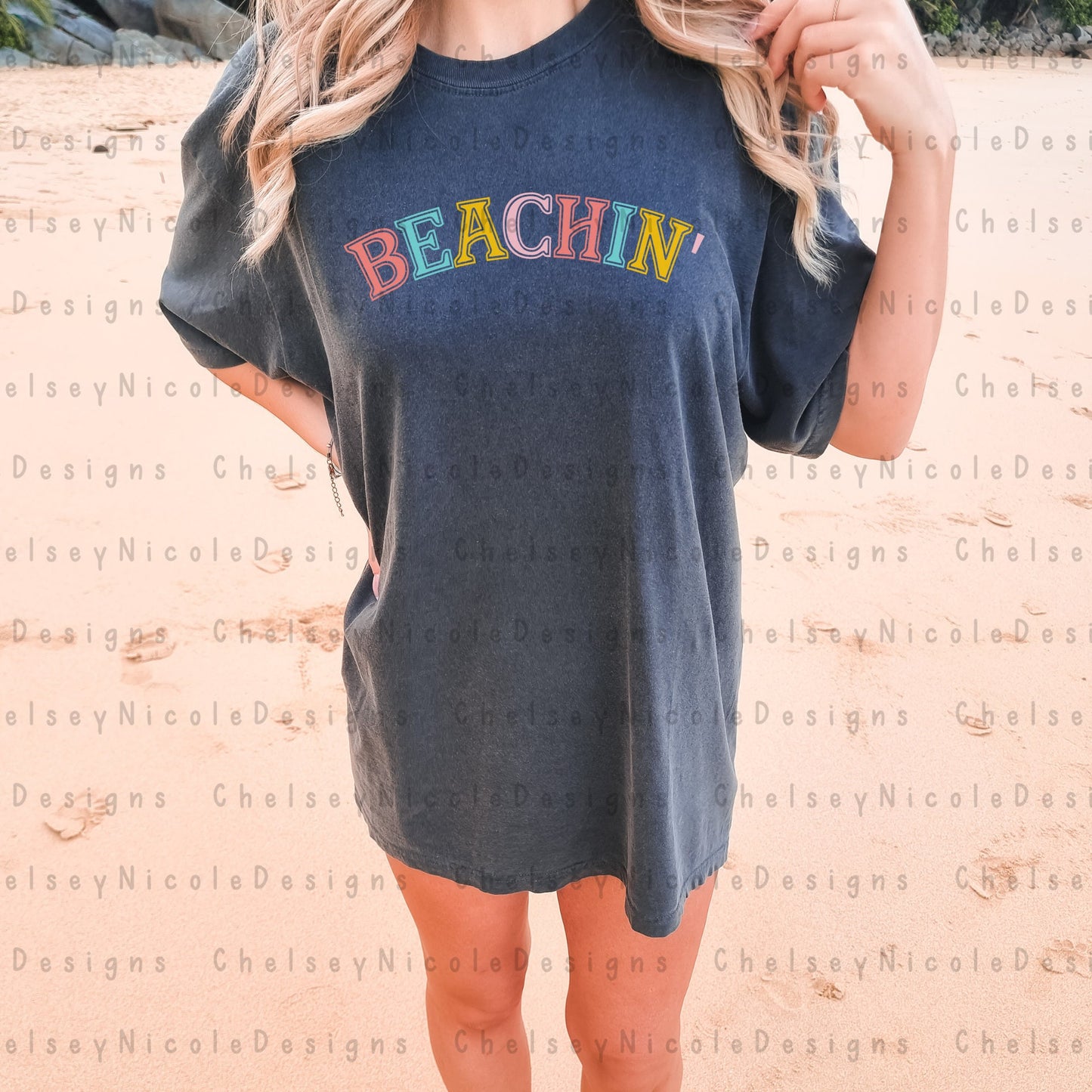 Beachin' PNG | Retro Beach PNG | Beach Days PNG | Retro River Design | Trending png