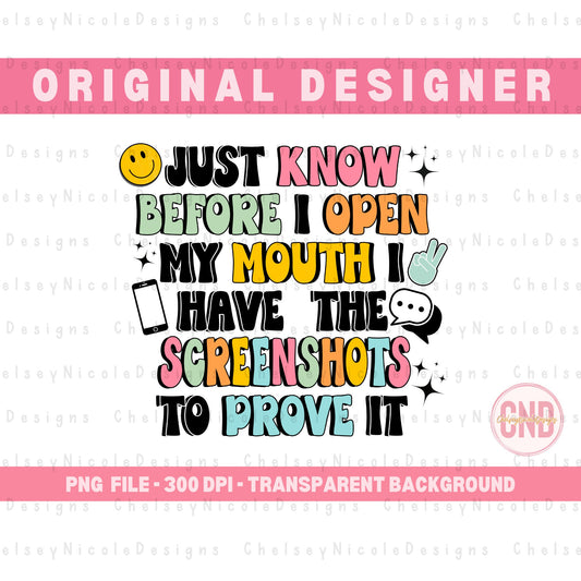 I have the Screenshots  PNG | Retro Bright Funny PNG | Trending PNG | Bright colors | Funny Retro png