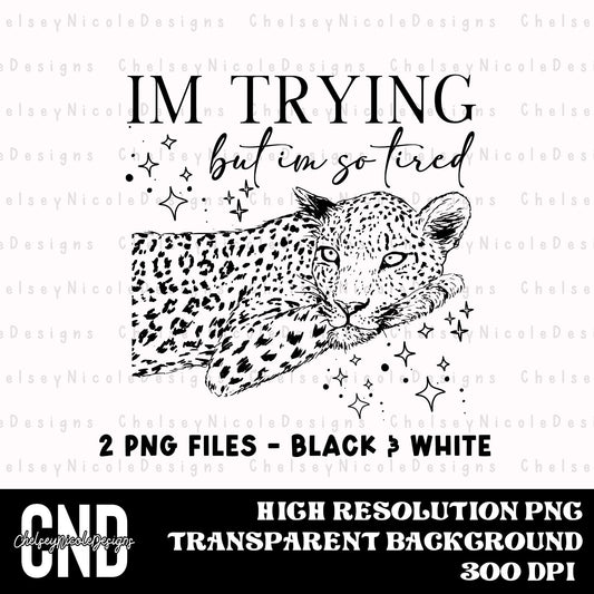 Im Tired But Trying PNG | Cheetah Png | Tired but Trying funny png, Sarcastic PNG, Funny png, Cheetah, leopard PNG, Trending png